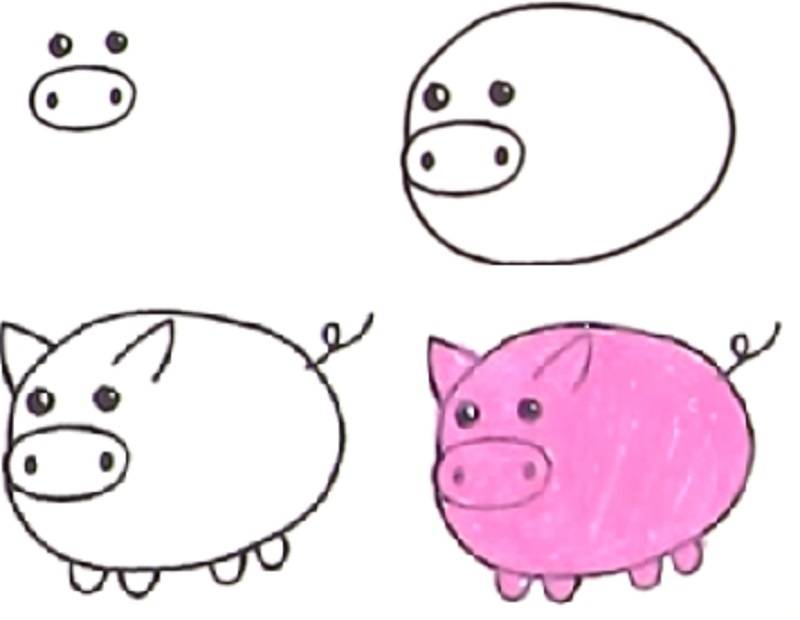 Как сделать свинью из подручных материалов